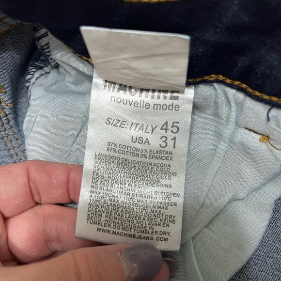 NWOT Machine Jeans - Picture 4 of 4